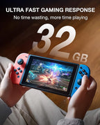 32GB CT100 microSDHC UHS-I Memory Card with Adapter - up to 100MB/s, C10, U1, V10, Full HD, A1, Micro SD Card for Smartphones, Tablets, Cameras, Gaming Consoles, and Drones (1 Pack)