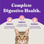 Halo Holistic Indoor Cat Food Dry, Grain Free Wild-caught Salmon & Whitefish Recipe for healthy weight support, Complete Digestive Health, Dry Cat Food Bag, Adult Formula, 6-lb Bag