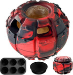 Yipetor Dog Toy, Frozen Dog Treats to Keep Dogs Busy, Interactive Treat Dispensing Dog Toy Puzzle, Interactive Chew Toys for Puppy Small Medium Dog, Power Chewer, Durable Rubber-Easy to Clean(Medium)