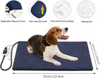 Pet Heating Pad for Dogs Cat Heating Pad with Timer,Temperature Adjustable Electric Heated Cat Dog Bed Waterproof Heated Pet Bed Mat Cat Warming Pad