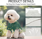 Christmas Tree Dog Shirts for Large Dogs Girl Boys Cat Clothes Shirt Soft Birthday Puppy Shirt Yorkies Chihuahua Outfits Costume Apparel Christmas Party Clothing Collar for Outdoor Playing