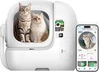 PETKIT 2025 Purobot Max Pro 2 AI-Camera Self Cleaning Cat Litter Box, Extra Large Opening 210° Wide Angle Lens Cat Facial Recognition Automatic Litter Box with 5G WiFi App Control Odor-Free