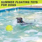 SCENEREAL Large Tennis Ball for Dogs, 9.5" Inflatable Dog Toy Balls for Large Medium Small Dogs Puppies, Funny Interactive Sports Ball for Indoor Outdoor Training Playing