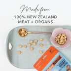 Feline Natural Freeze Dried Cat Treats – New Zealand Single-Source Protein Treats for Cats - Grain-Free Healthy Cat Snacks, Lamb Bites, 1.76oz