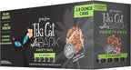 Tiki Cat After Dark, Variety Pack, High-Protein and 100% Non-GMO Ingredients, Wet Cat Food for Adult Cats, 2.8 oz. Cans (Pack of 12)