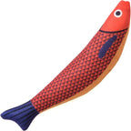 Cat Toys with Soft Chew Kicker Cat Toys for Indoor Cats & Kittens, Crinkle &Rattle Fish Sound Toy (1 Pack)