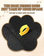 2Pcs Electrostatic Pet Hair Remover Glove for Dogs & Cats Newly Upgraded 2-in-1 Reusable Electrostatic Pet Hair Remover Tool Multipurpose Grooming and Massage Gloves for Clothing Couch Carpet Car Seat