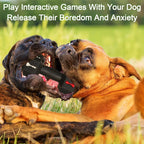 Dog Chew Toys for Aggressive Chewers,Food Grade Non-Toxic Dental Pet Toy,Tough Durable Indestructible Dog Toys for XSmall Dogs.Black（5IB-8IB）