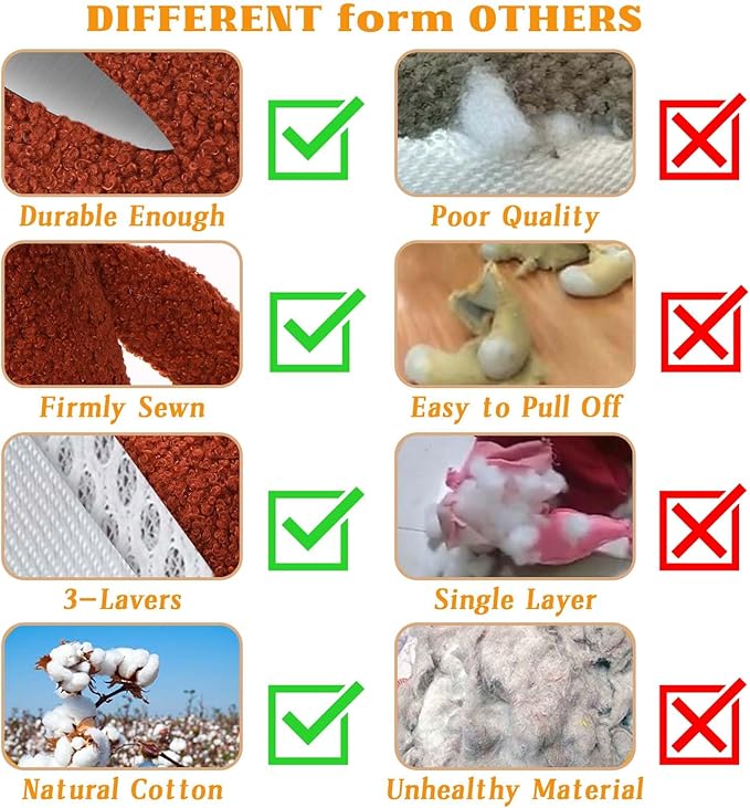 3-Layered Stuffed Dog Toys for Medium Large Dogs, Large Plush Squeaky Dog Toys to Keep Them Busy for Small Medium Large Breed, Cute Animals Puppy Teething Chew Toys - Monkey L