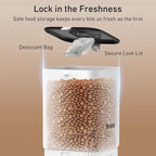 Automatic Cat Feeders, 7L/29 Cups Automatic Dog Feeder with Desiccant Bag, 1-6 Meals Ideal for 2-15mm Dry Food, Suitble for Multiple Pets, Dual Power Supply, Detachable Washable