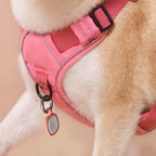 Pawaii QR Code Pet ID Tag, Silent Silicone Dog ID Tag, Modifiable Pet Online Profile, Free Online Pet Page Emergency Contact, Scan QR Receive Instant Pet Location Alert Email, 1Pack (Bright Red)