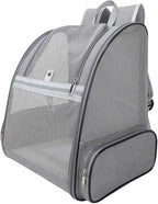 Dog Backpack Carrier,Pet Carrier for Cat/Small Dogs/Bunny,Ventilated Mesh Dog Backpack,Dog Travel Bag,Dog Bag,Small Dogs/Medium Cats Fit Up to 11lbs,Foldable Dogs Carrying Backpack