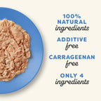 Applaws Natural Wet Canned Cat Food, Limited Ingredient, Protein with No Artificial Additives, Tuna Fillet & Crab in Broth (24 x 5.5oz Cans)