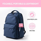 Dog Water Bottle, Leak Proof Portable Puppy Water Dispenser, Travel Puppy Water Bowl, Foldable Transparent Dog Water Bottle for Pets Outdoor Walking, Hiking, Travel, Food Grade Plastic - 10oz Pink