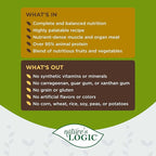 Nature's Logic Grain-Free Canned Dog Food - 95% Animal Proteins - 100% Natural Wet Dog Food Cans - No Common Allergens - All Life Stages - Ideal for Sensitive Dogs - Turkey (13.2 oz, 12 pack)