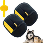 Pet Hair Removal Gloves, Pet Grooming Gloves, Electrostatic Pet Hair Remover Glove for Dogs and Cats, Pet Hair Removal Tool for Furniture, Carpet, Car Seat, Clothes (2PCS)