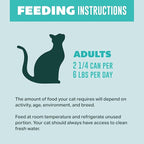 YOUR PET'S KITCHEN Canned Wet Cat Food, Tuna Florentine Entrée in Gravy - 3 oz Cans (Pack of 24), Made in The USA with Real Tuna