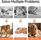 Interactive Dog Toys Freezable Treat Dispensing Puzzle Toy Long-Lasting Busy Toy Chew Toy to Reduce Boredom & Anxiety, Long-Lasting Busy Toy for Small Medium Large Dogs