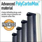 FUR4 deShedding Dog Brush for Long Hair Dogs - Dog Grooming Tools with 4 Composite Carbon Fiber Edges to Remove Loose Fur & Reduce Shedding - Gentle & Effective Grooming Brush for Long Hair Dogs