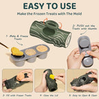 Interactive Dog Toys for Aggressive Chewers, Long-Lasting Frozen Dogs Treat Holder to Keep Them Busy, Indestructible Dog Enrichment Toys - Reduce Anxiety, Safe for Large/Medium Breed