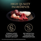 Sheba Perfect Portions Wet Cat Food Pate Savory Chicken Entree, Tender Beef Entree, and Tender Whitefish and Tuna Entree, 2.6 oz. Twin-Pack Trays (36 Count, 72 Servings)