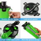 Dog Travel Water Bottle Collapsible Bowls, 2 in 1 Pet Food Container with Collapse Bowls, Outdoor Portable Water Bowls for Walking, Traveling, Camping and Hiking (Green)