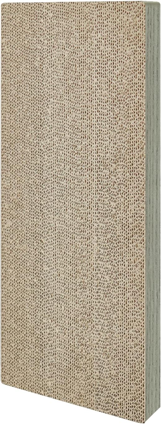 Way Basics Premium Wall Mount Scratch Pad Cat Scratcher with Silvervine Catnip - zBoard Lasts 2X Longer