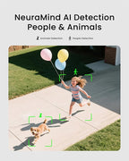 youkey S320 Magnetic Wire-Free Camera 2.5K QHD Security Camera with Dual Band WiFi 6, Built-in 8GB Storage, Color Night Vision, AI Human Pet Detection, IP65, No Monthly Fees