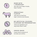 Crumps' Naturals Beef Liver Bites For Pets, 10-Ounce