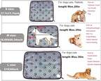 Pet Heating Pad for Small Dogs Cats Heated Bed mat Indoor Electric Cat Heating pad Waterproof Dog Heating pad Chew Proof Cord,Easy Clean
