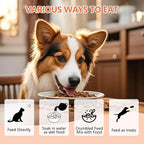 Freeze Dried Chicken Heart Pet Treats 5.3 oz, Freeze Dried Raw Single Ingredient Dog Treats, Training Treats, Meal Toppers for Dogs Cats, High Protein, Grain Free, Gluten Free