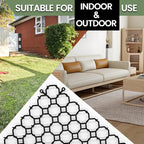 16 x 13 inch Scat Mat for Cat, 8 Pack Cat Deterrent Mat with Spikes for Indoor & Outdoor Use, Humane Pet Repellent to Keep Animal and Dog Away from Furniture, Plants and Yard