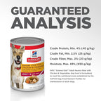 Hill's Science Diet Adult 1-6, Adult 1-6 Premium Nutrition, Wet Dog Food, Chicken & Vegetables Stew, 12.8 oz Can, Case of 12