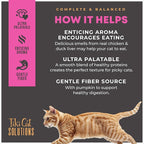 Tiki Cat Solutions Mousse Multipack Wet Cat Food, Fussy, Duck Liver & Egg, 2.4 oz. Pouch (12 Count)