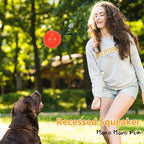 petizer 6 Pack 4.5inch Squeaky Dog Toy Balls Floating Spiky Pool Balls Interactive Fetch Toys for Large Dog