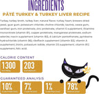 Tiki Cat After Dark Soft Pate Wet Cat Food, Turkey & Turkey Liver Recipe, 5.5 oz. Can (8 Count)