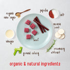 Full Moon All Natural Human Grade Dog Treats, Essential Beef Savory Sticks, 14 Ounce