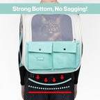 Pet Backpack Carrier for Small Dogs, Cats, Kittens, Rabbits – Airline Approved Travel Bag with Breathable Mesh and Padded Straps – Soft-Sided Cat Carrier Backpack for Hiking, Camping, Trips