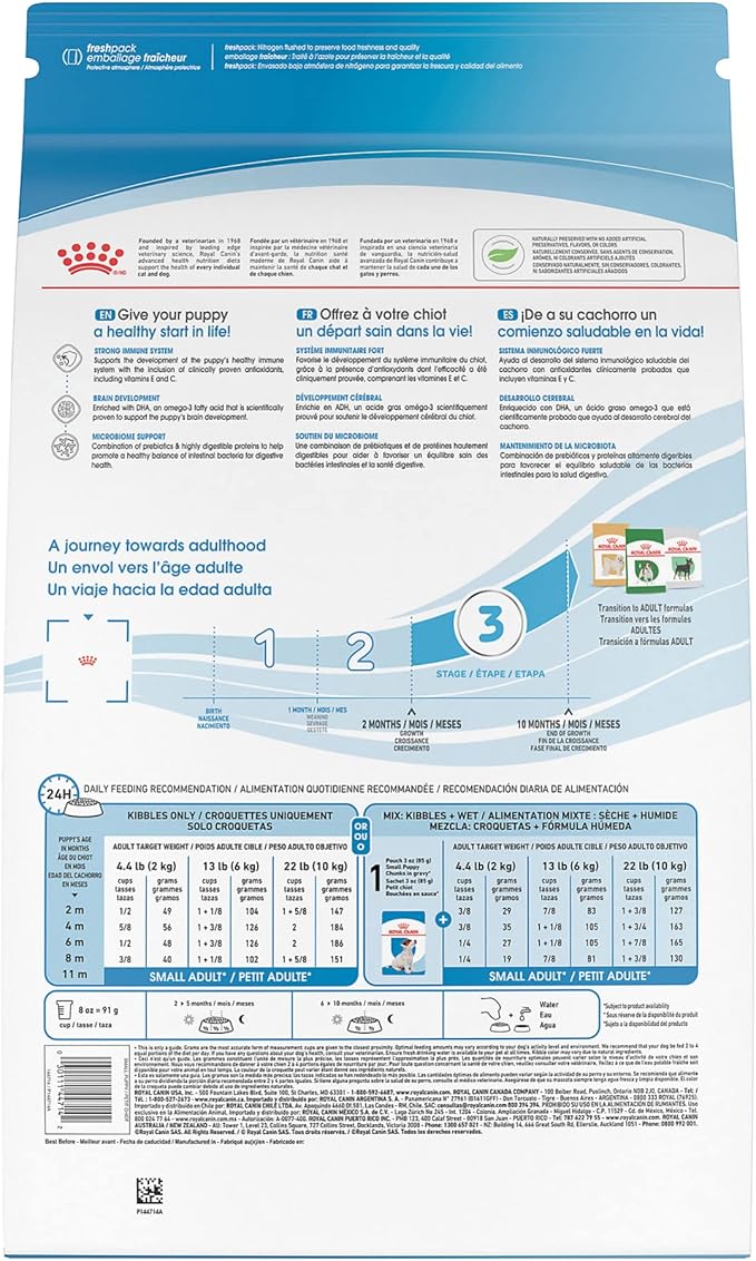 Royal Canin Size Health Nutrition Small Puppy Dry Dog Food, 30 lb Bag