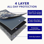 PUPIBOO Washable Pee Pads for Dogs and Cats - Super Absorbent Reusable Puppy Training Pads - 100% Waterproof, Leak-Proof & Non-Slip Whelping Pads for Pet Housebreaking