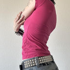 Gothic Tees for Women Y2K Grunge Graphic Short Sleeve Crew Neck T-Shirts 90s Vintage Aesthetic Emo Clothes