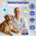 Flea and Tick Prevention for Dogs Chewables - Made in USA - Natural Flea and Tick Supplement for Dogs - 240 Immune Support Chews (2 Pack) - Vitamins B1, B6, B12 - All Breeds and Ages