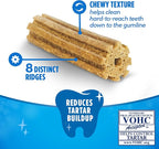DentaLife Daily Oral Care Dog Treats for Small and Medium Dogs, Chewy Dental Treat to Freshen Breath and Fight Tartar, Chicken Flavor, 28.5 oz., 40 Chews - 40 ct. Pouch