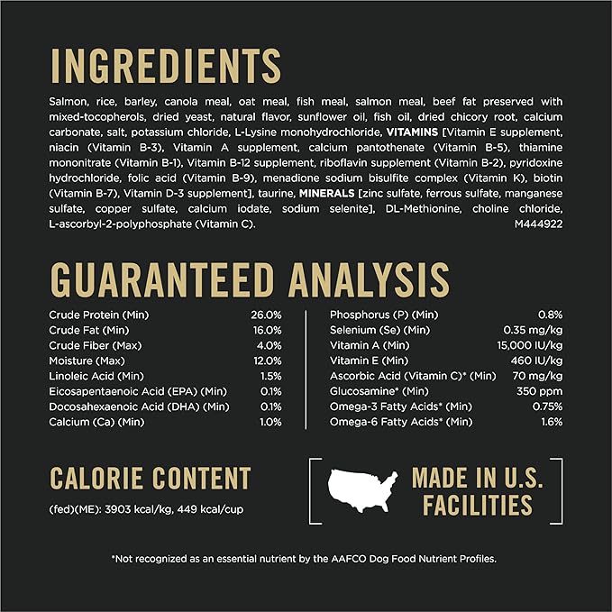 Purina Pro Plan Sensitive Skin and Stomach Dog Food Dry, Adult Salmon & Rice Formula, Digestive Health - 40 lb. Bag