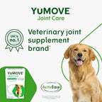 YuMOVE Hip & Joint Supplement for Dogs with Glucosamine, Hyaluronic Acid, Green Lipped Mussel & Omega 3 Joint Supplement - Regular and Advanced Strength (60ct, Chewable Tablets)