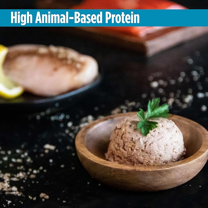 Nulo Salmon & Mackerel Recipe Pate Wet Canned Cat Food, 12.5 Ounce (Pack of 12)