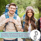 Weewooday 8 Pcs Dog Tag Silicone Silencer Military Engraved Dog Tag with 4 Stainless Steel Chain Black Army Pet Tags Cover Rubber ID Protector for Collar Reduce Noise