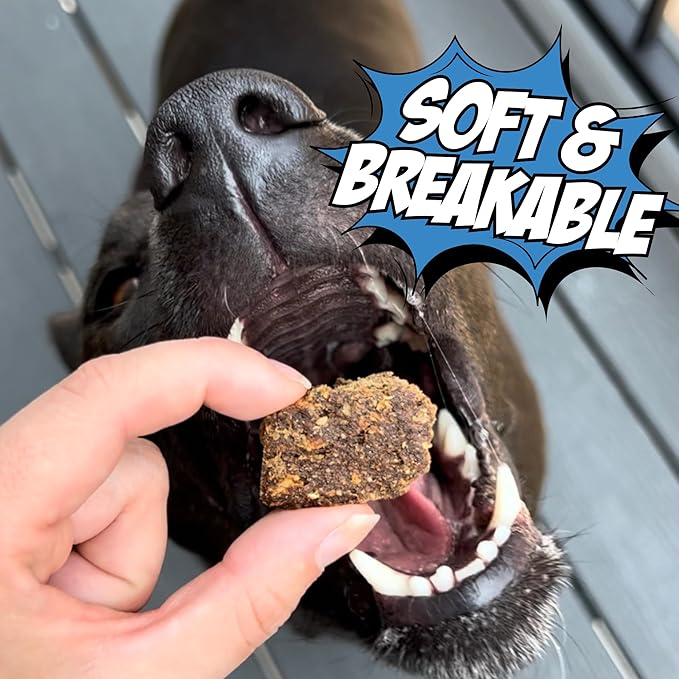 Chippin Fish, Pumpkin, Apple Grain-Free Dog & Cat Treats (5oz, 1-Pack) | USA Wild-Caught Fish | Hypoallergenic, Chicken-Free | Best Training Treats | Puppies & Senior Dogs | Low Fat Dog Treats