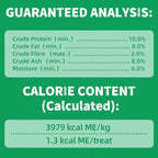 Just Try 13.4 OZ Crunchy Cat Treats Catnip Treats for Cats with Digestive Support, Natural Ingredients Kitten Treats with Real Salmon, Healthy Feline Snacks Training Biscuits Dental Care