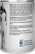 Nulo Grain-Free Turkey, Salmon, & Chickpeas Recipe Adult Wet Canned Dog Food, 13 Ounce, 12 Cans
